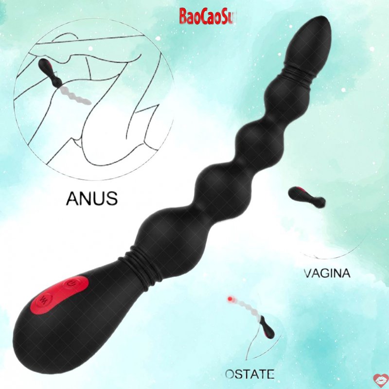 Que rung kích thích hậu môn Shande VIND bọc silicone rung mạnh mẽ