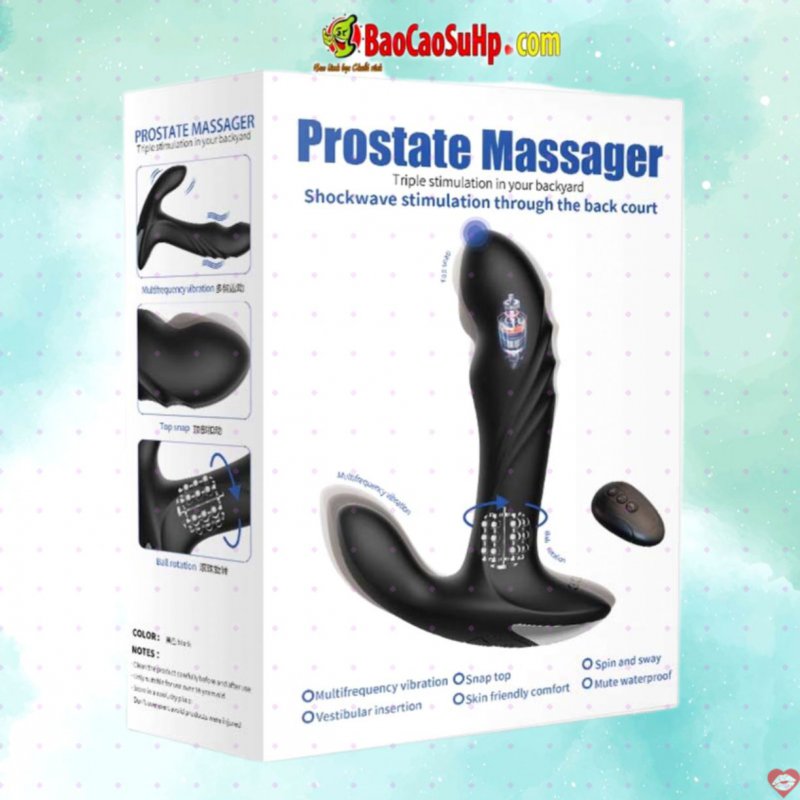 Máy massage hậu môn và tuyến tiền liệt Swing Shock Ale