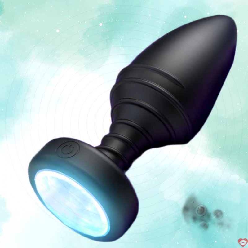 Thụt hậu môn Mizzzee LED nhiều màu Tonight Silicone mềm mại rung