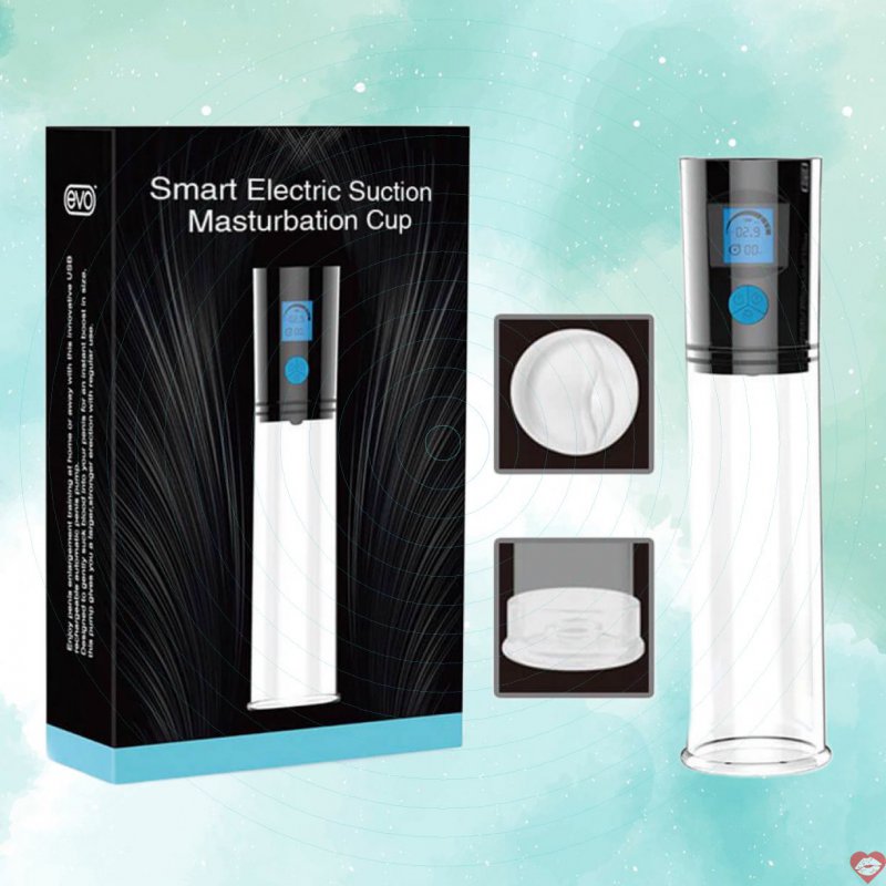 Máy tập tăng kích thước dương vật Evo Penis Pump LCD tự động hiệu quả 