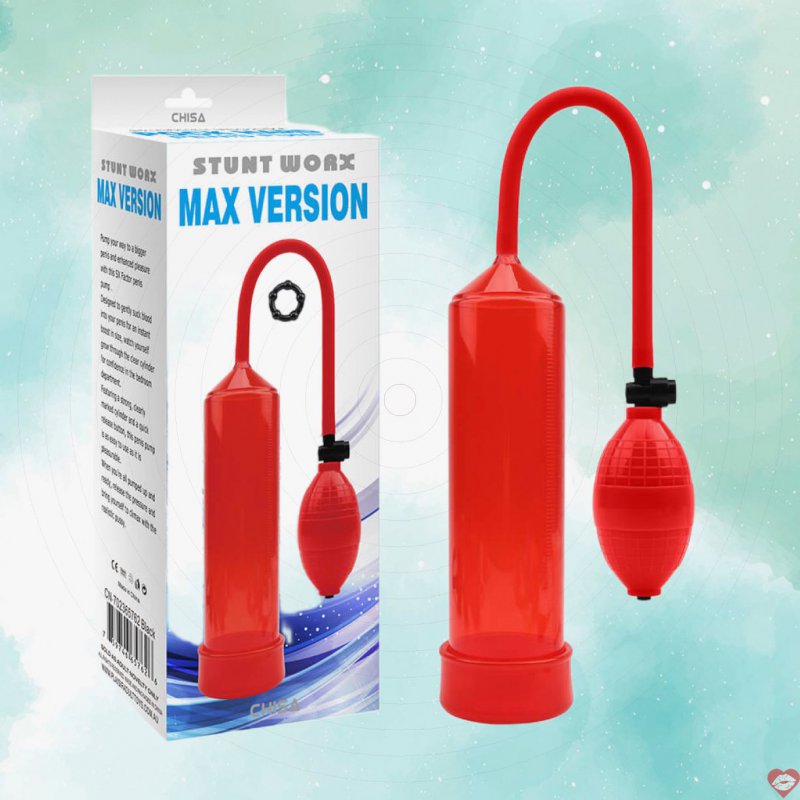 Máy tập tăng kích thước dương vật Chisa Max Version Red hiệu quả an toàn 