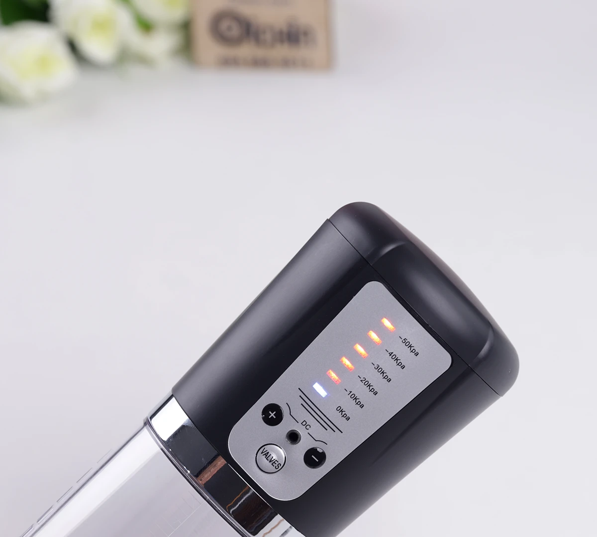 Máy tập Penis Pump cao cấp bơm hút tự động pin sạc