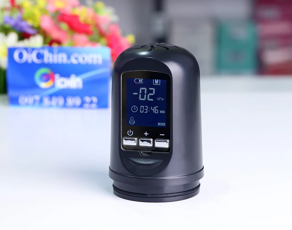Máy tập dương vật lcd tự động tăng kích thước sức bền cậu nhỏ