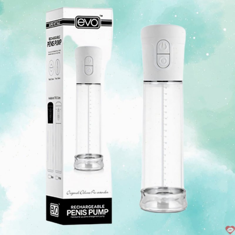 Máy tập dương vật Evo Penis Pump tự động pin sạc tăng kích thước nhanh 