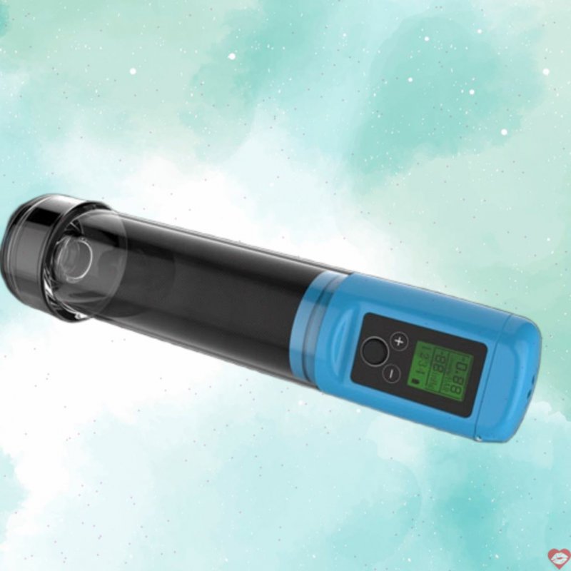 Máy tập dương vật tự động sạc pin màn hình LCD tăng kích thước 