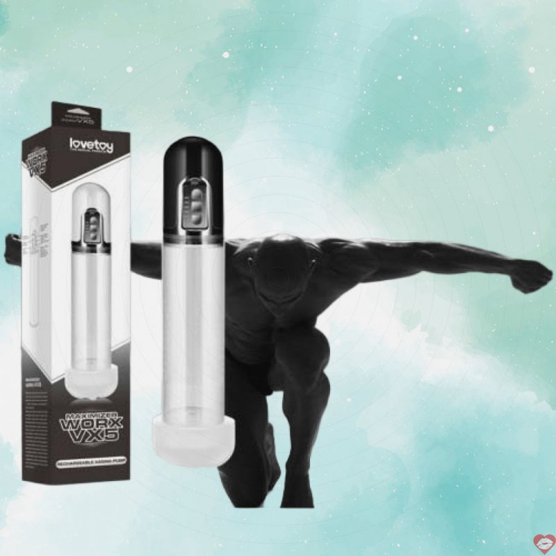 Máy tập dương vật tự động Lovetoys Maximizer VX5 sạc pin tiện lợi 