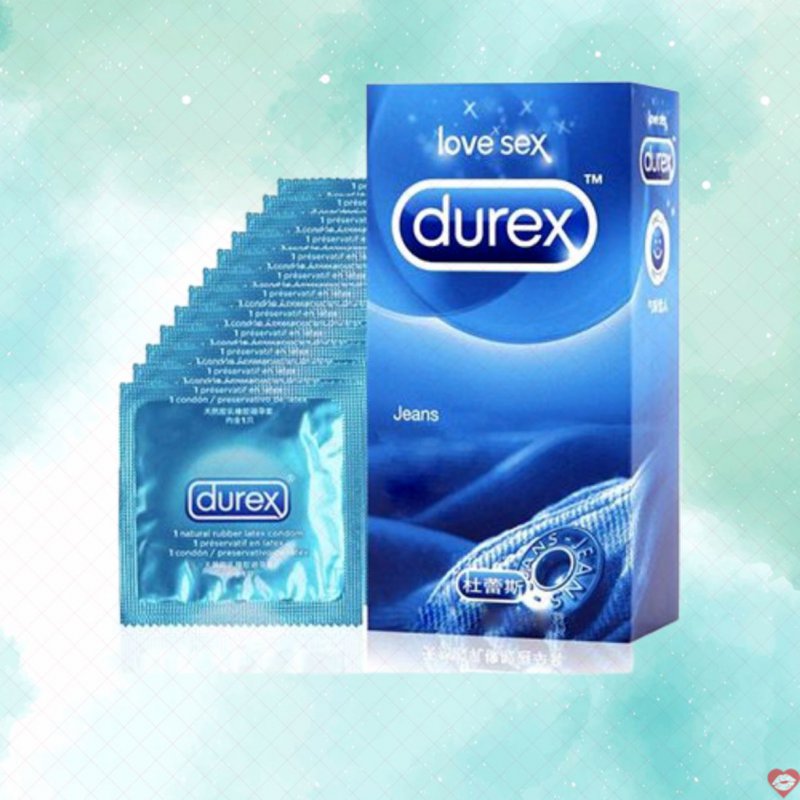 Bao cao su Durex nhiều chất bôi trơn dịu nhẹ tránh đau rát an toàn cho da 