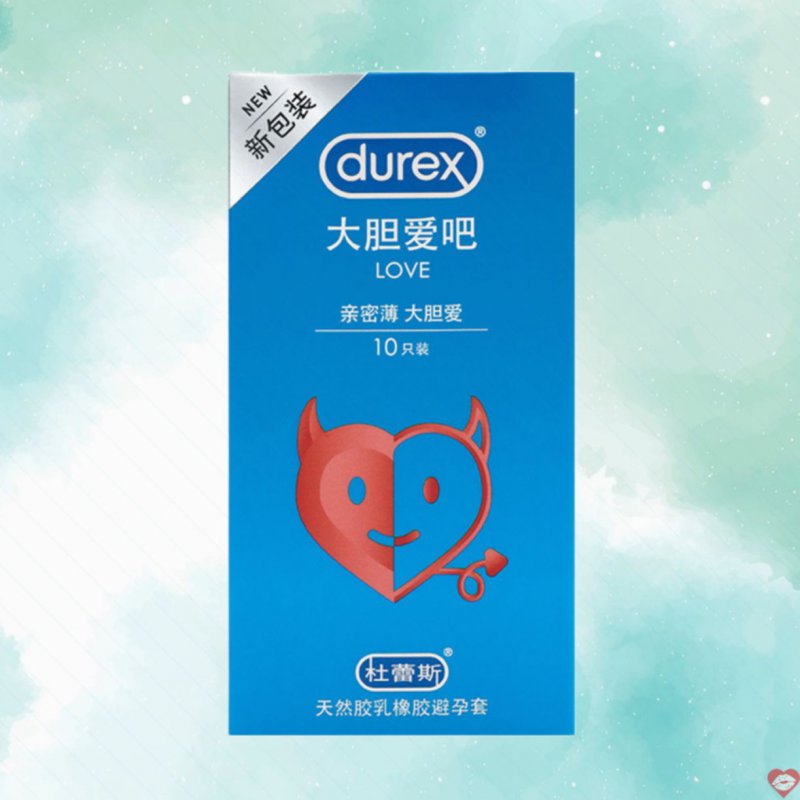 Bao cao su Durex Love siêu mỏng hương vani ôm sát thăng hoa 
