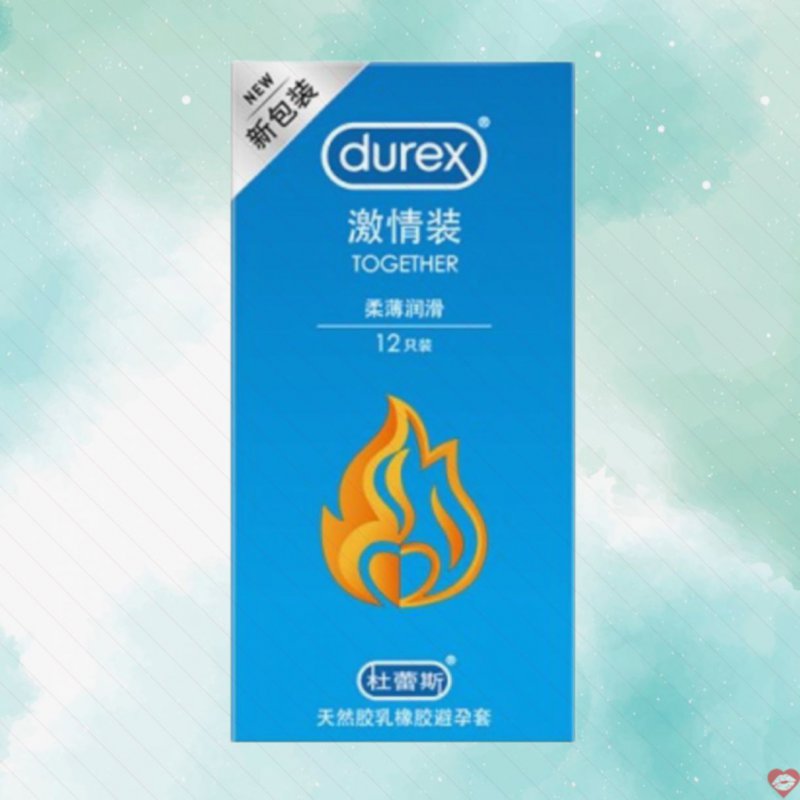 Bao cao su Durex Together 12 cái mềm mịn an toàn cho đôi bạn 