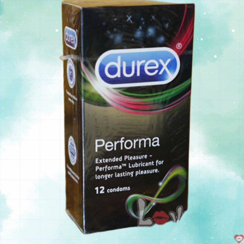 Bao Cao Su Durex Performa Kéo Dài Hộp 12 An Toàn Mỏng 