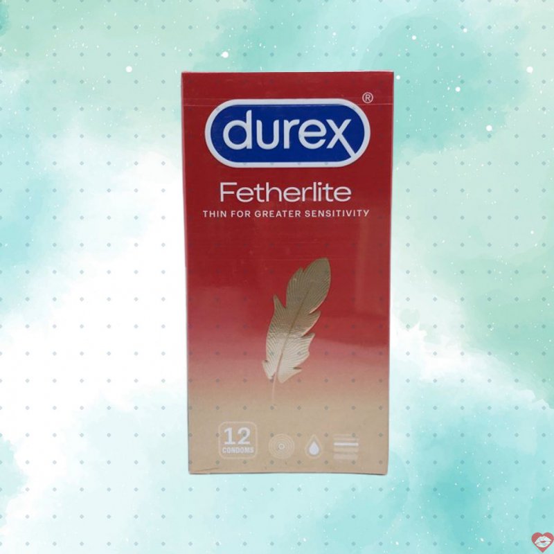 Bao cao su siêu mỏng Durex Fetherlite cảm giác chân thật 