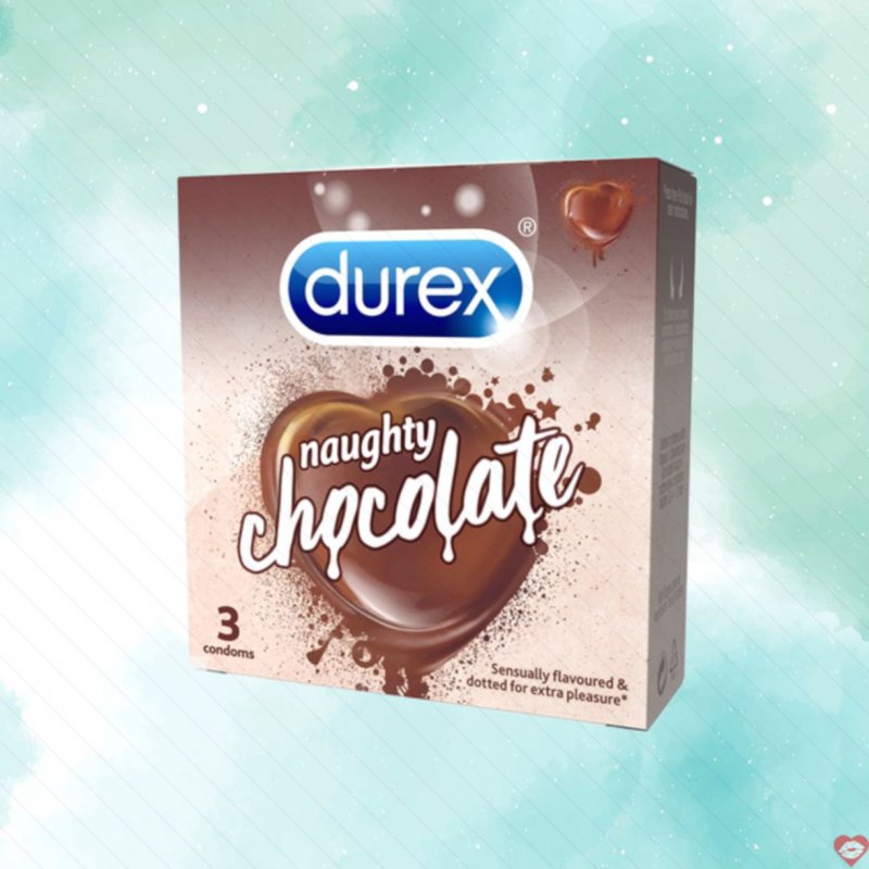 Durex Chocolate Bao Cao Su Gai Nhỏ Hương Socola Ngọt Ngào Quyến Rũ 