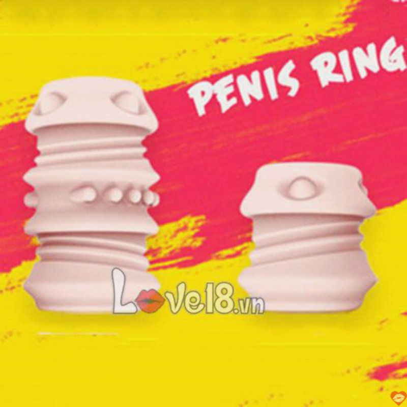 Bộ đôn silicon gân gai cao cấp tăng kích thích cho quý ông 