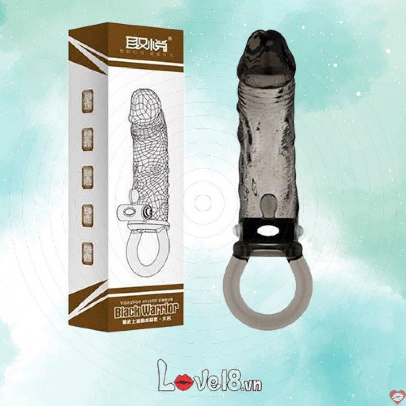 Bao đôn quai đeo rung Black Warrio tăng kích thước mạnh mẽ 