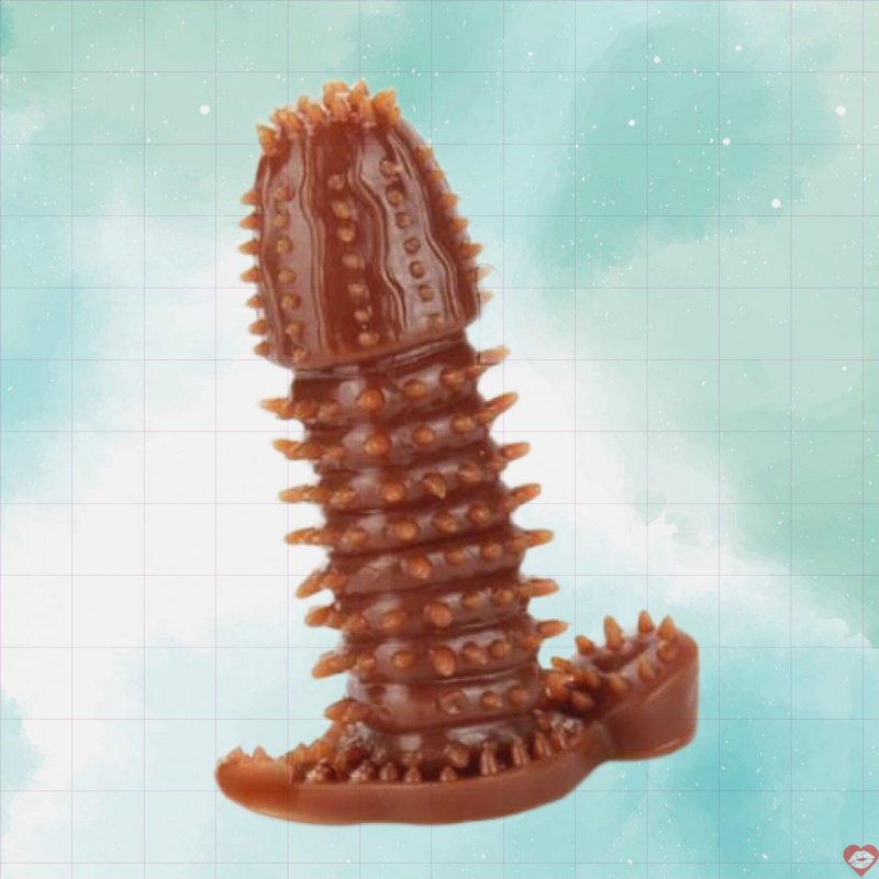 Bao đôn silicon siêu gai tăng khoái cảm và kích thước dương vật nam 