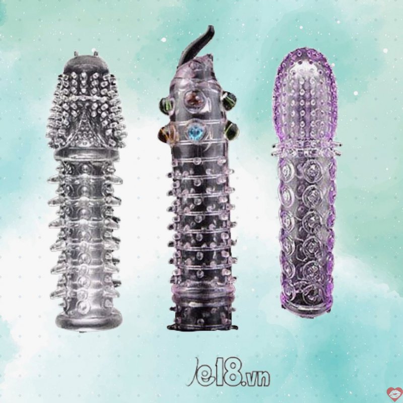 Bao cao su đôn siêu gai bi 3 kiểu, tăng kích thước, kéo dài thời gian 