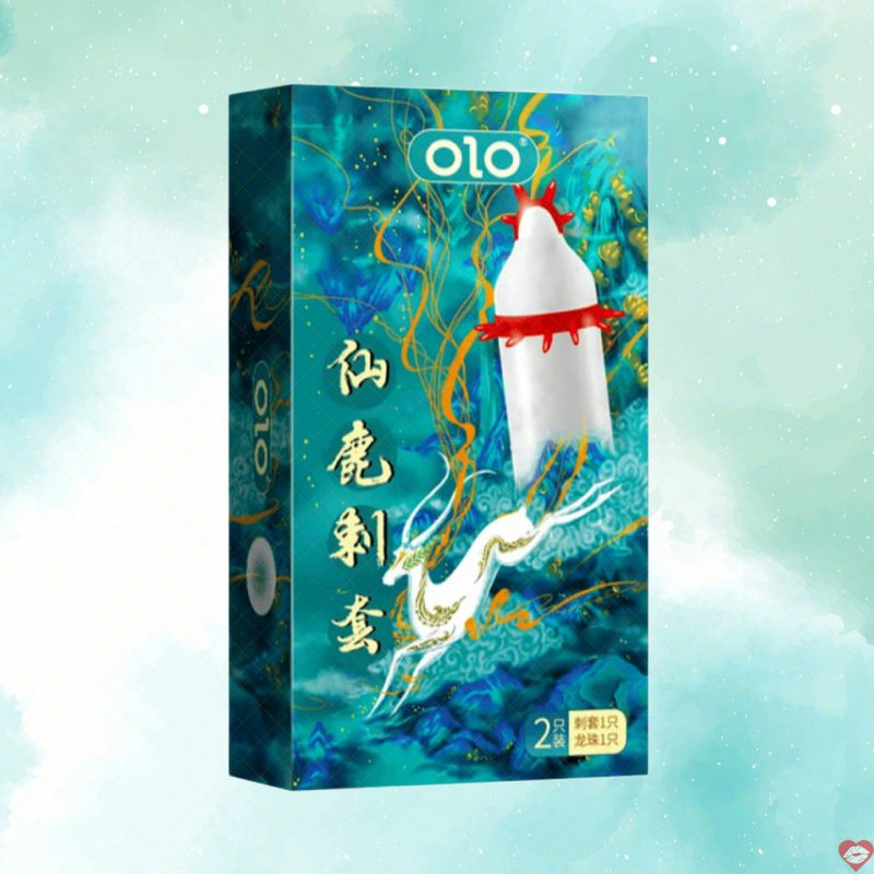 Bao cao su OLO Nai gai đầu tặng bi silicon cảm giác mạnh 