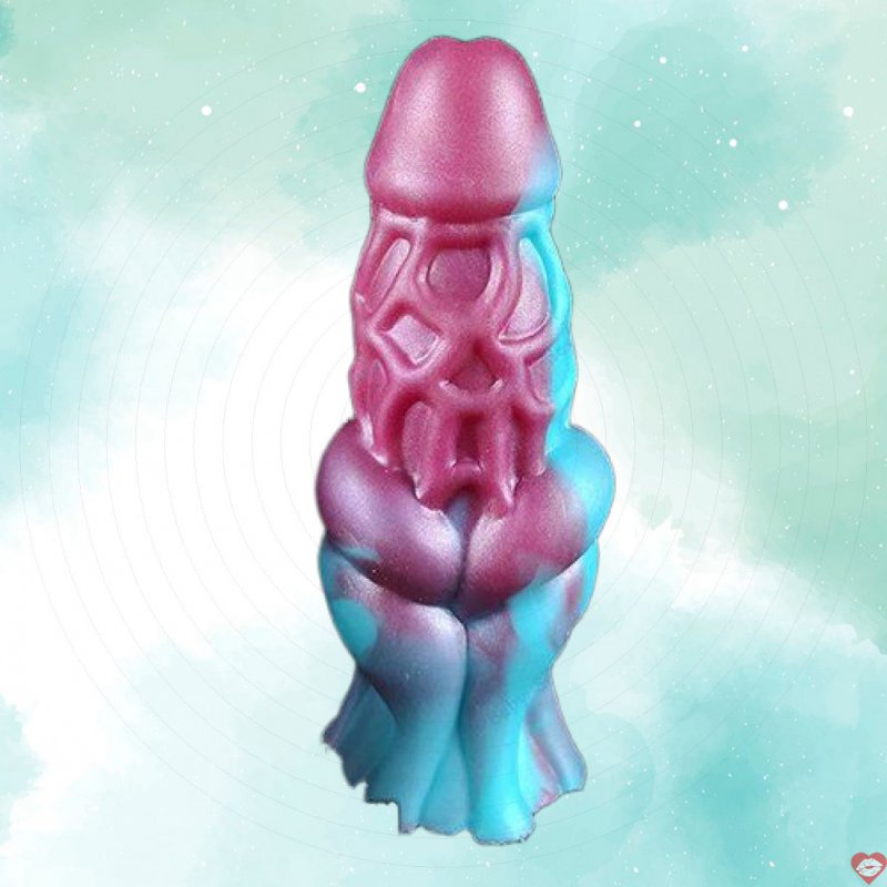 Bao đôn dên silicone mềm gân gai siêu kích thích FAAK lỗ xuất tinh 