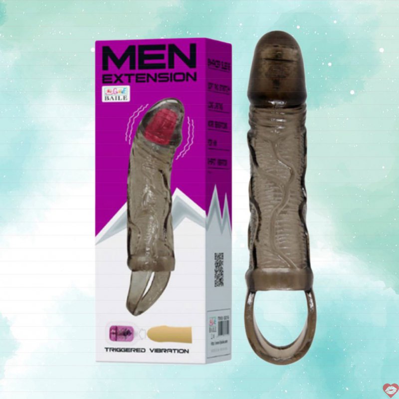 Bao cao su đôn dên rung Baile Men Extension kéo dài thời gian 