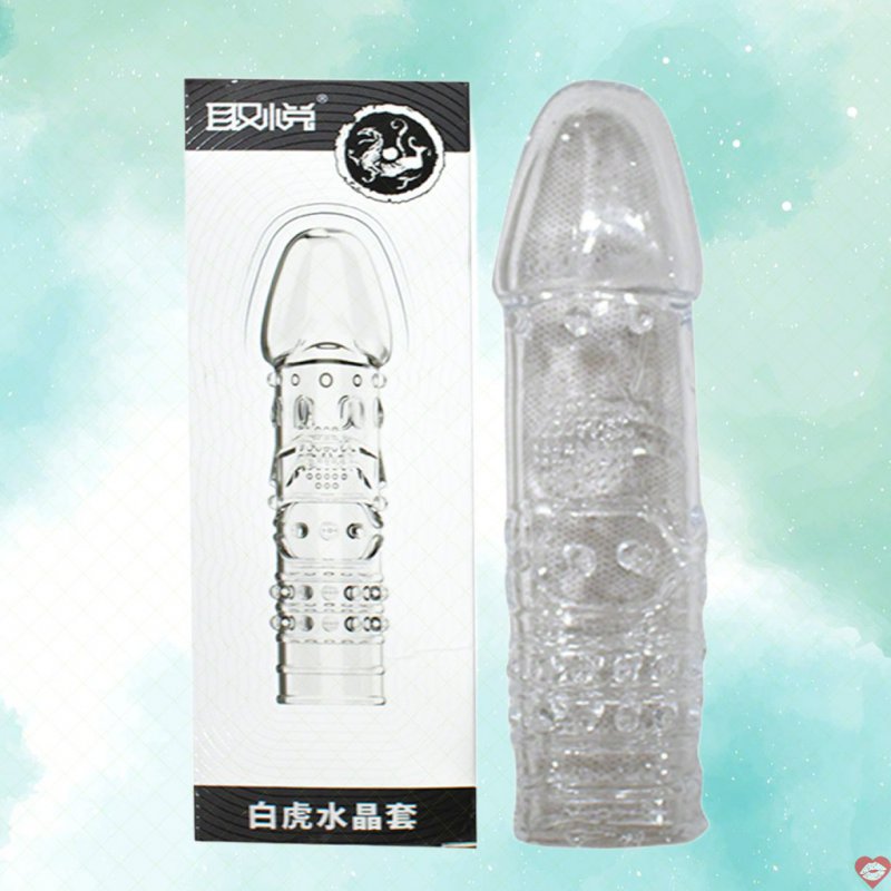 Bao cao su đôn dên Aichao gai gân hộp đen tăng kích thước dương vật 