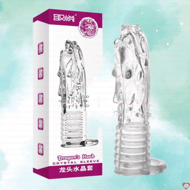 Bao Cao Su Đôn Dên Aichao Hồng Đầu Rồng Tăng Kích Thước 