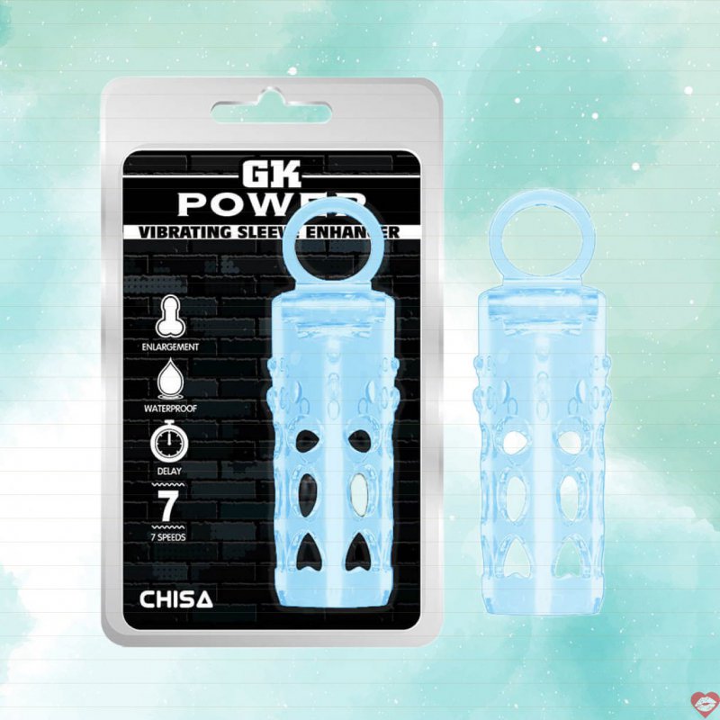 Bao cao su đôn dên rung Chisa Vibrating Sleeve Enhancer