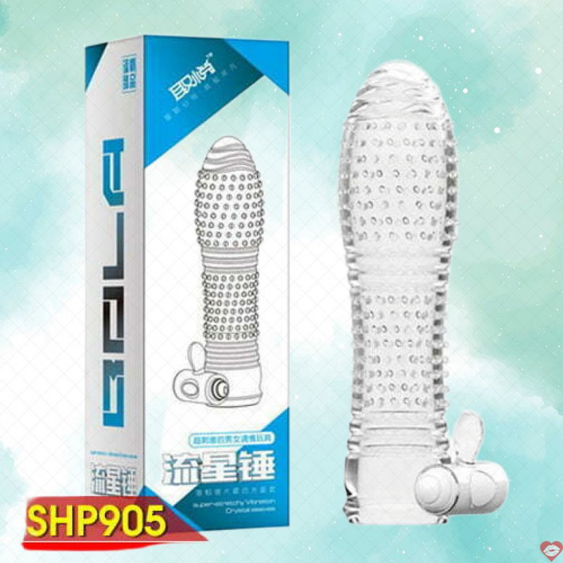 Bao cao su đôn dên Pha Lê có gai kích thích ham muốn - SHP905