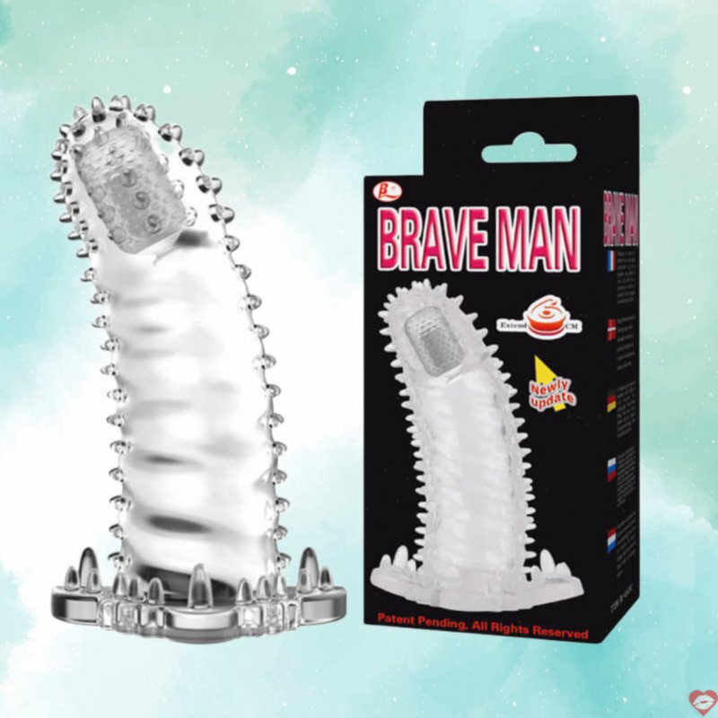 Bao Cao Su Đôn Dên Brave Man Gai Rung Đầu