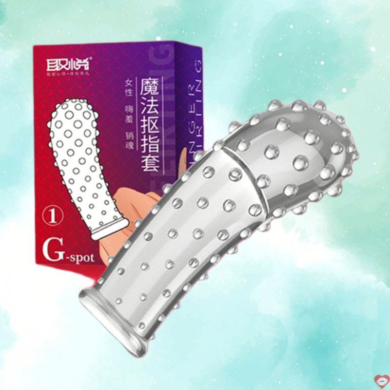 Bao cao su ngón tay gai nổi toàn thân Aichao G-Spot 1