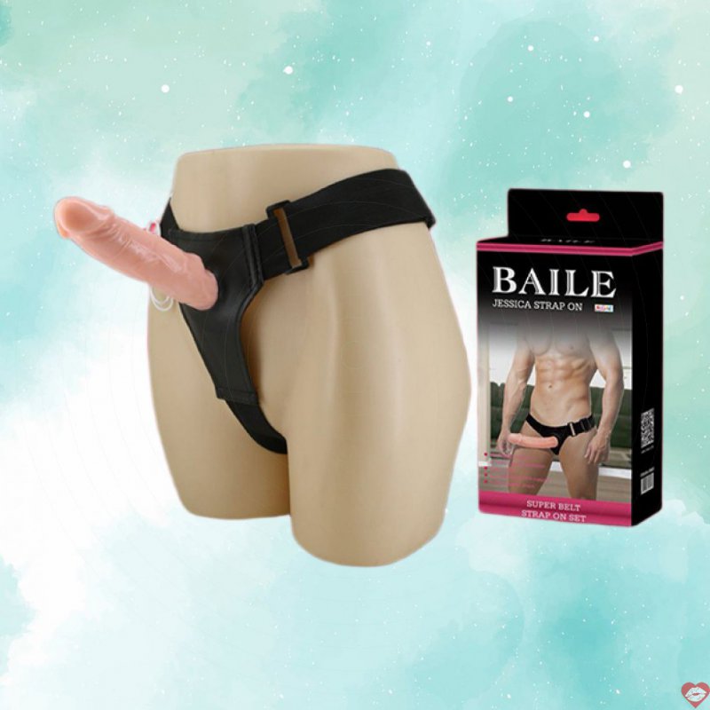 Dương vật giả dây đeo rỗng ruột cho nam Baile Jessica