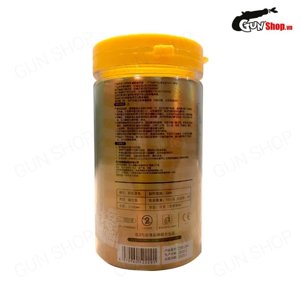 Bao cao su OLO 0.01 Ống Phật Tròn Performa - Gân gai siêu mỏng kéo dài thời gian - Hộp
