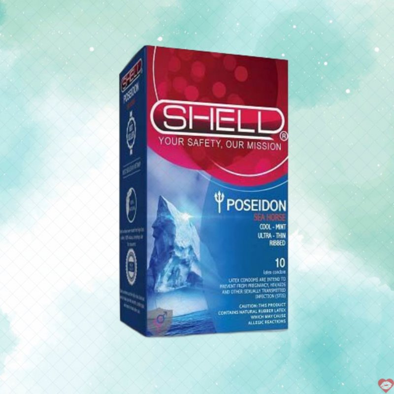 Bao cao su Shell Poseidon gân gai mát lạnh kéo dài thời gian quan hệ 