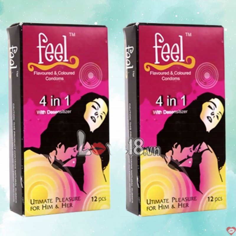 Bao cao su kéo dài thời gian an toàn cảm giác thật hương dâu 