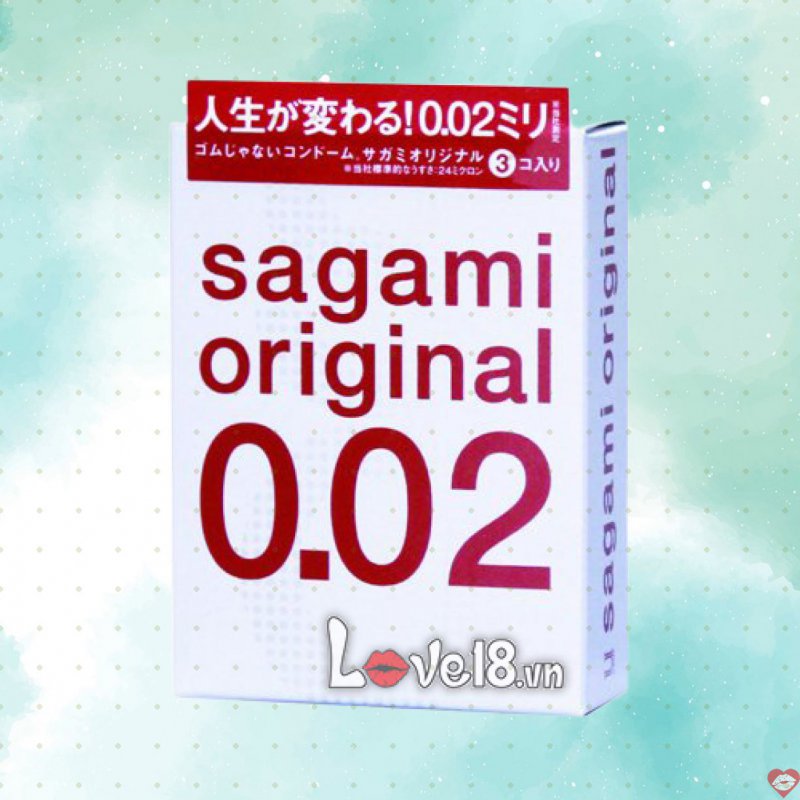 Bao Cao Su Siêu Mỏng Sagami 0.02 Nhật Bản Chính Hãng, An Toàn, Cảm Giác Thật 