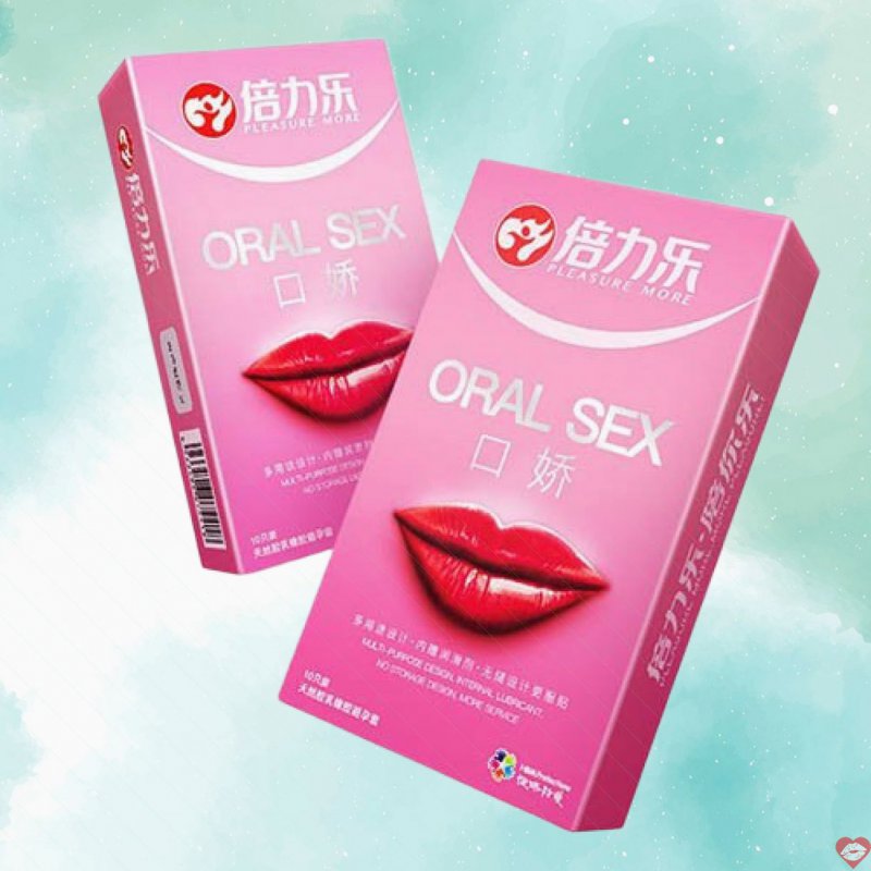 Bao cao su quan hệ bằng miệng Oral Sex trơn mịn siêu an toàn 