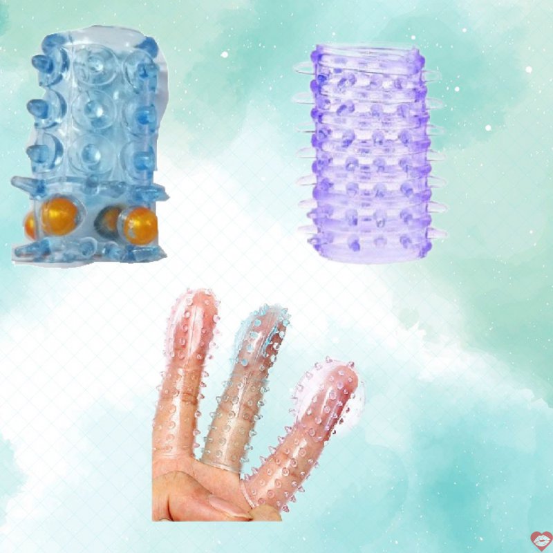 bộ 3 món đôn kích thích silicon gai bi siêu sướng tăng khoái cảm 