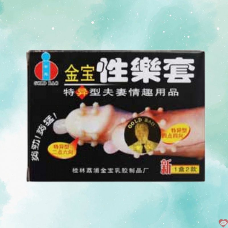 Bao cao su Gold bi gai siêu to an toàn kích thích cực khoái mạnh mẽ 