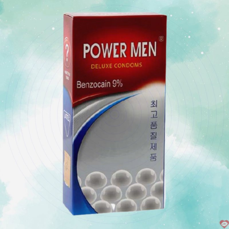 Bao cao su Powermen siêu mỏng kéo dài có gai tăng khoái cảm Hàn Quốc 