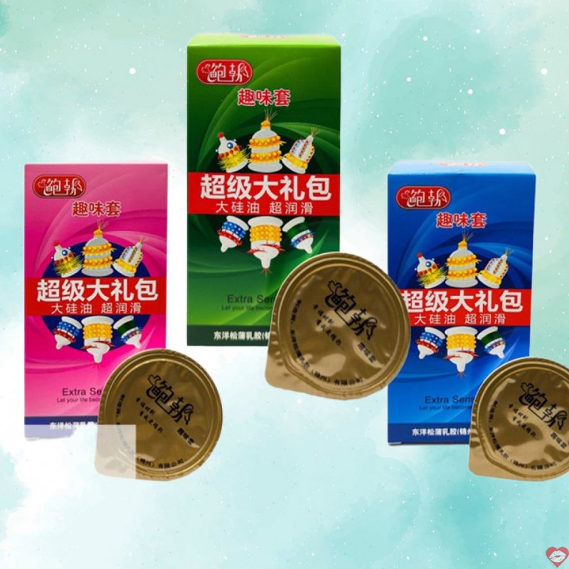 Bao cao su gai râu Runbo kích thích mạnh mẽ thăng hoa 