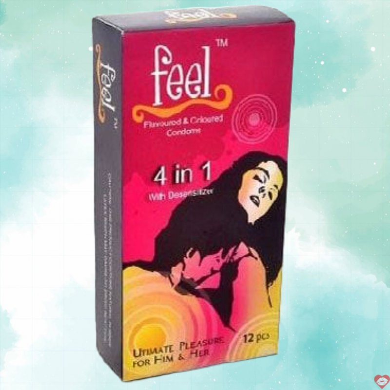 Bao cao su Feel 4 in 1 Malaysia kéo dài quan hệ an toàn dễ dùng 