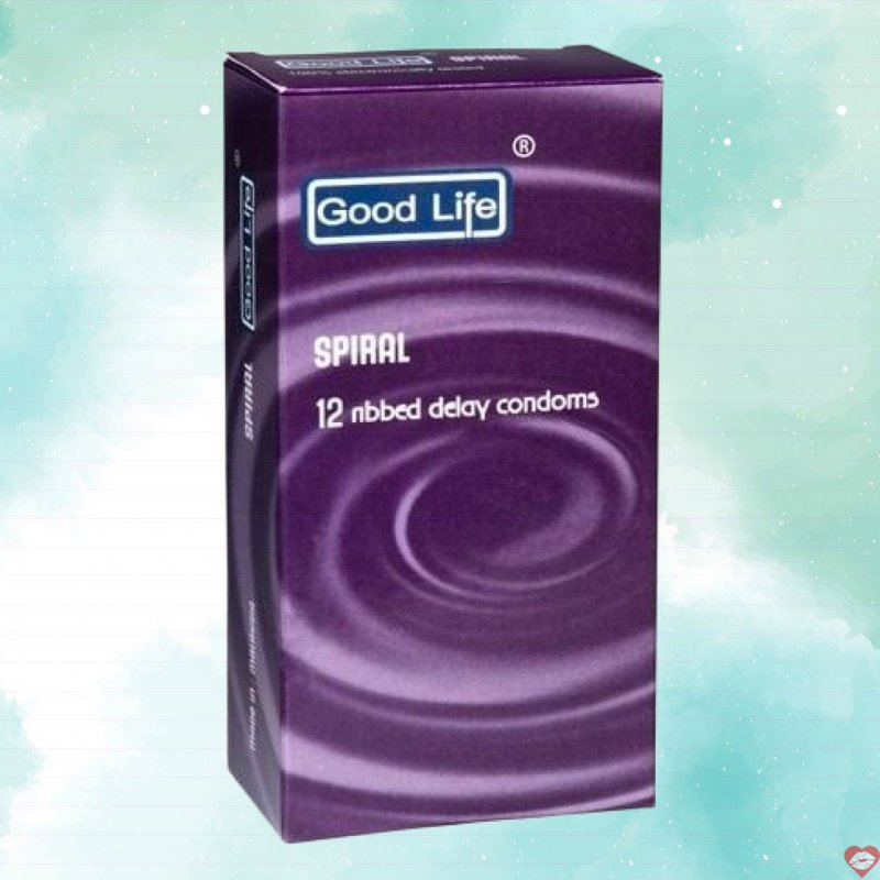 Bao Cao Su Good Life Spiral Gân Nổi Kéo Dài Thời Gian Yêu 