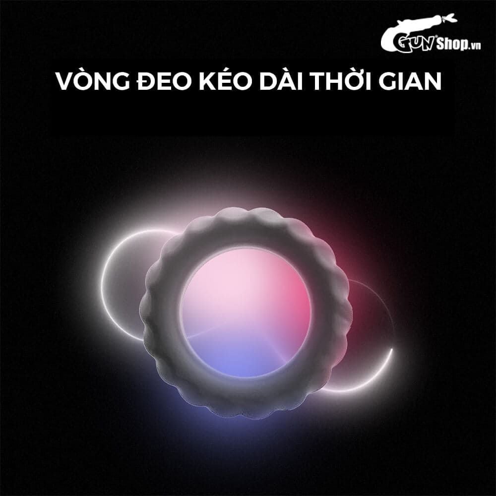 Bao cao su Shell Play Ring 6 tính năng - Hộp 10 cái + 1 vòng đeo kéo dài thời