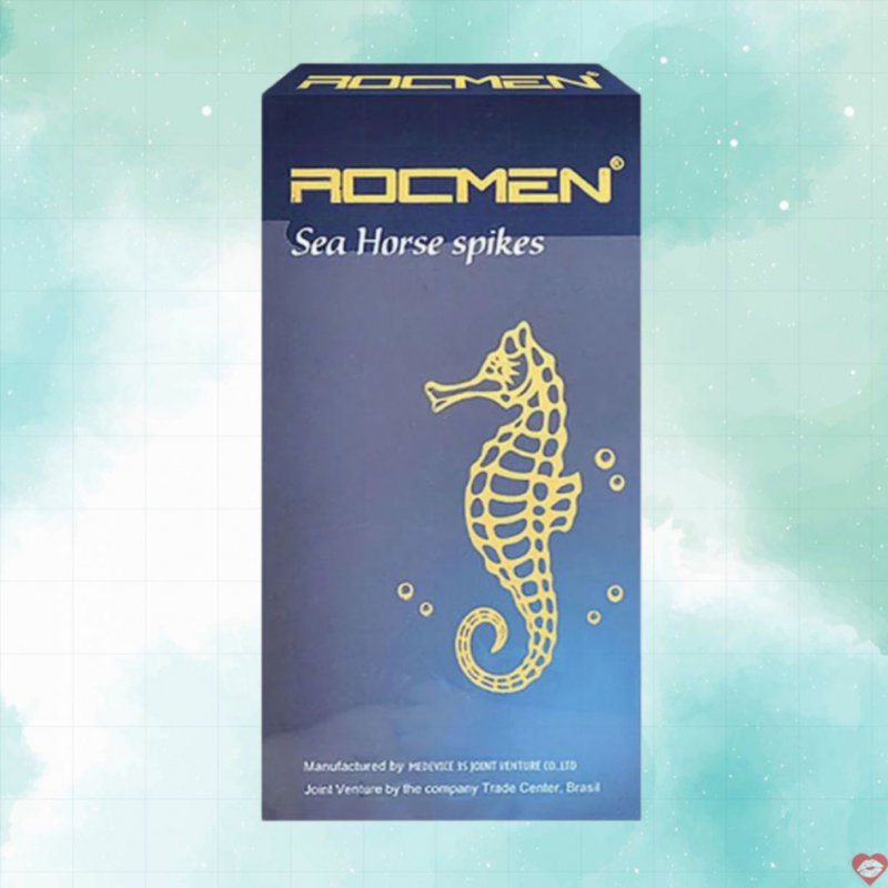 Bao cao su Rocmen Sea Horse gai lớn kéo dài thời gian an toàn 