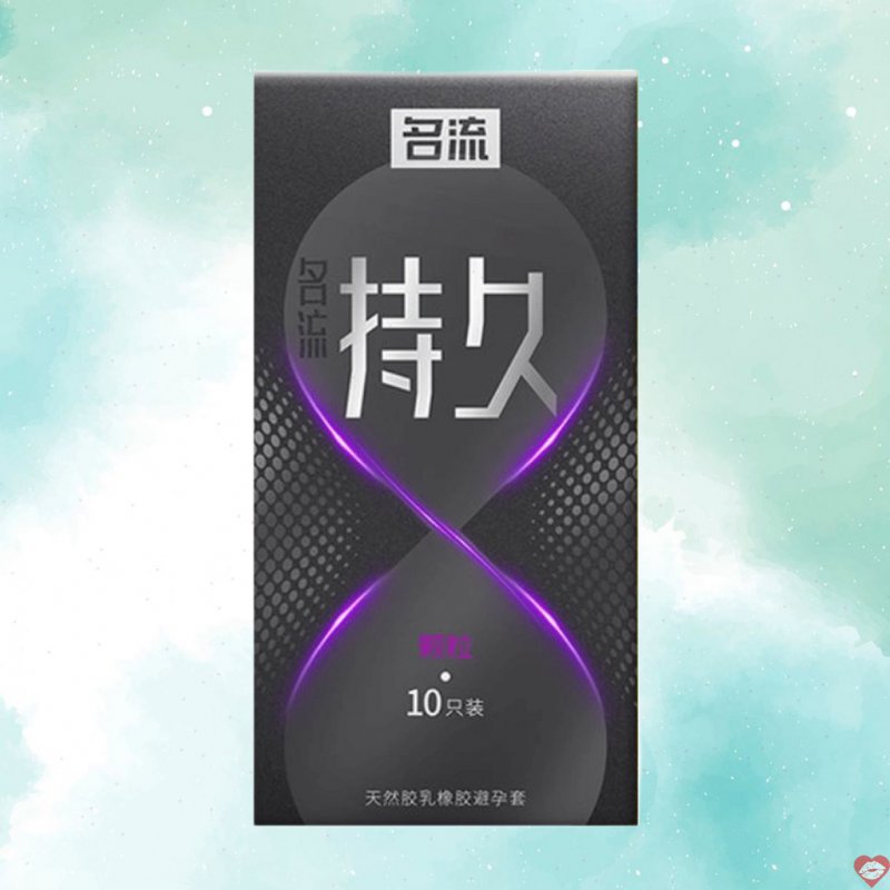 Bao cao su Mingliu Đồng Hồ Tím hạt gai kích thích kéo dài thời gian 