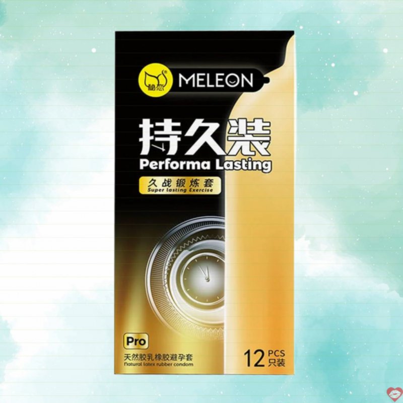 Bao cao su Meleon Performa Pro kéo dài thời gian hộp 12 cái tốt nhất 