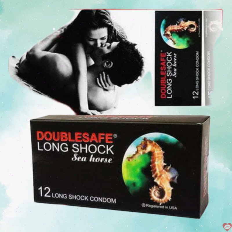 Bao cao su Double Safe Longshock kéo dài đỉnh điểm an toàn nhanh 