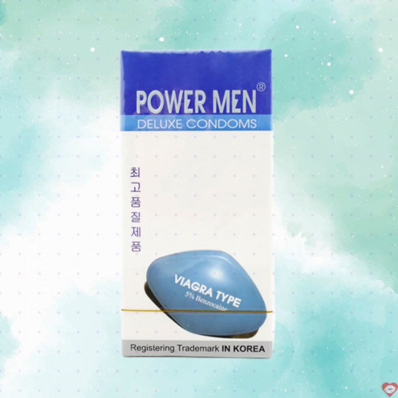 Bao cao su PowerMen 12s kéo dài quan hệ an toàn thoải mái 