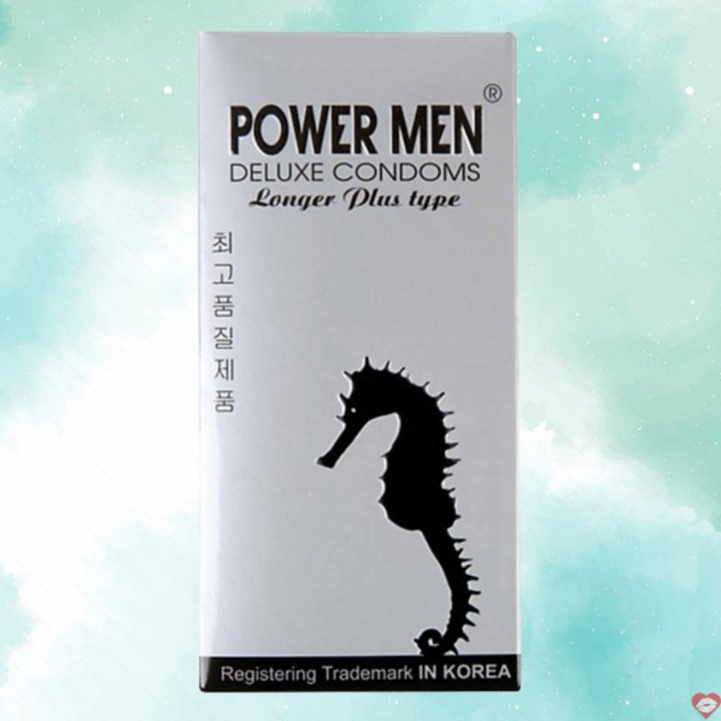 Bao Cao Su Powermen Cá Ngựa Bạc 12s Kéo Dài Quan Hệ Chống Xuất Tinh 