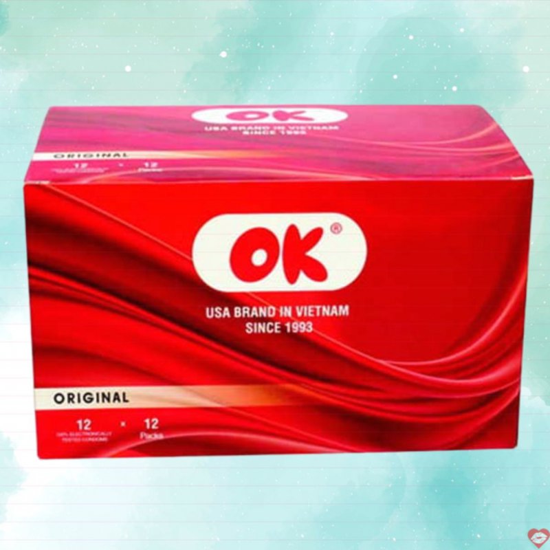 Bao cao su OK Rocmen không mùi ôm sát 50mm đàn hồi cao 