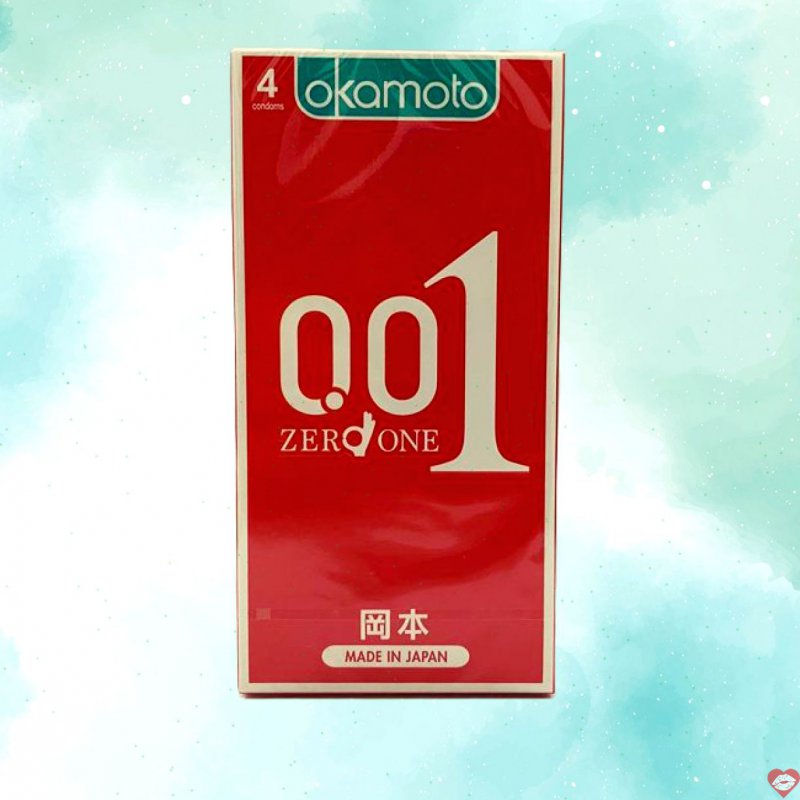 Okamoto 0.01 Siêu Mỏng Chuẩn Nhật Bản an toàn êm ái 